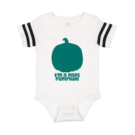 

Inktastic Allergy Awareness I m a Rare Pumpkin in Teal Gift Baby Boy or Baby Girl Bodysuit