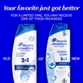 thumbnail image 2 of Head and Shoulders 2 in 1 Dandruff Shampoo and Conditioner, Classic Clean, 12.5 fl oz, 2 of 11