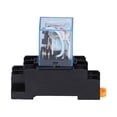 thumbnail image 2 of Loewten Coil Power Relays, With Socket Base 8 Pins Electromagnetic Power Relays For Motors Industrial Relays, 2 of 8