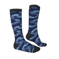 thumbnail image 3 of Picia Women Crew Soft Moisture-wicking Socks Starry Sky Pattern Design Cotton Socks, One Size fit All, 3 of 9