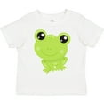thumbnail image 3 of Inktastic Cute Frog, Little Frog, Baby Frog, Green Frog Boys or Girls Toddler T-Shirt, 3 of 5