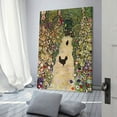 thumbnail image 3 of Gustav Klimt Garden Path with Chickens Prints Wall Art Poster Painting On Canvas Wall Art Poster Scroll Picture Print Living Room Walls Decor Home Posters 16x24inch(40x60cm), 3 of 6