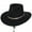 Black, variant on Ashley Crushable Wool Felt Earflap Aussie Hat - L - Sand