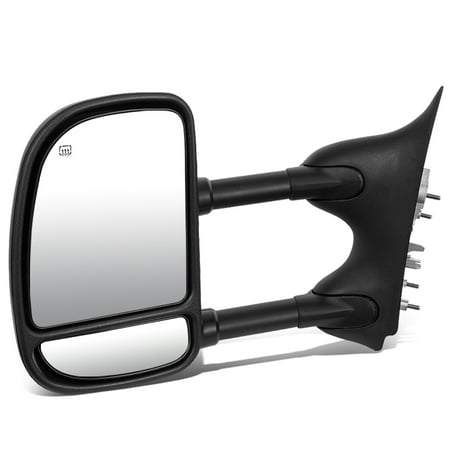 Ford Bronco Towing - For 1999 to 2007 Ford Super Duty Powered Adjustment+Heated Tow Towing Mirror (Left / Driver)