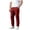 Wine, variant on BELTNOV Men's Golf Pants Casual Lightweight Elastic Waist Stretch Work Dress Trousers with Pockets Gray