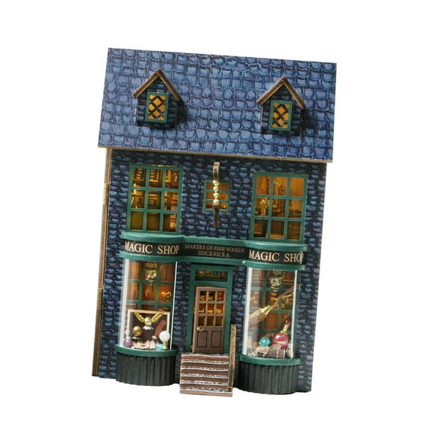 Kits de casas en miniatura DIY. Kits de casas pequeñas hechos a mano a escala 1:24 para adolescentes y niños. Comercio