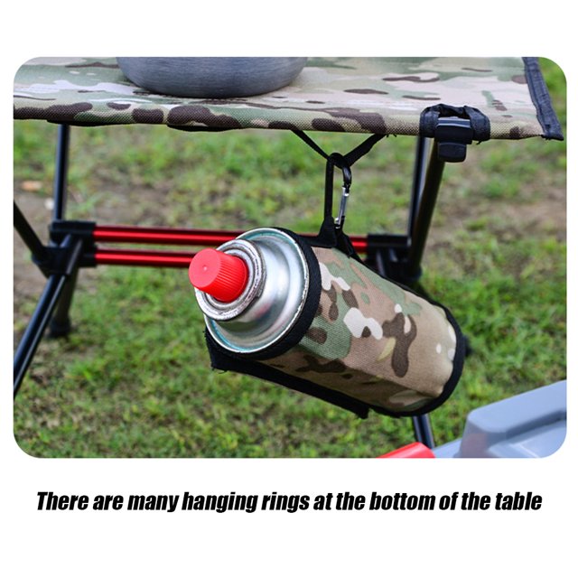 Mesa plegable portátil para acampar, barbacoa, picnic, muebles de exterior (MC Camo) Ehuebsd Para estrenar