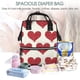 thumbnail image 5 of Disketp Love Mochila de Pañales de Gran Capacidad con Múltiples Bolsillos, Mochila de Viaje Multifuncional para Bebé, Unisex, Moderna y Resistente, 5 of 6