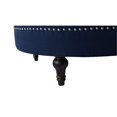 thumbnail image 4 of Lana Tufted Round Ottoman Midnight Blue, 4 of 6