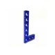 thumbnail image 1 of Kenally Regla de ángulo Carpintería Metalurgia Ángulos de esquina Herramientas Calibrador de medición Aleación de aluminio en forma de L Medidores de medidas dimensionales Unidad métrica Azul Kenally TO009177-03, 1 of 6