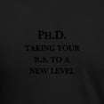 thumbnail image 3 of CafePress - Ph.D. Taking Your B.S. To A New Level T Shirt - Mens Tri-blend T-Shirt, 3 of 4