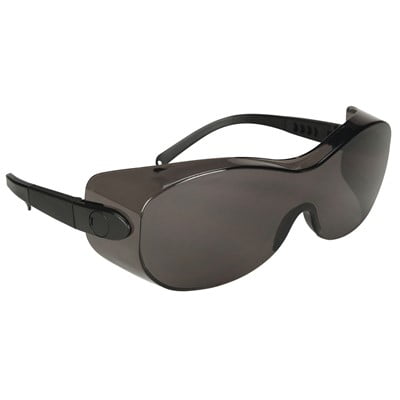 

N-Specs Low Profile OTG Gray Lens Over-the-Glass Safety Glasses - (21 Pairs)