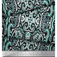 thumbnail image 2 of Soimoi Poly Georgette Fabric Floral & Paisley Decorative Fabric Prints by Yard 42 Inch Wide, 2 of 3