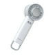 thumbnail image 2 of Ventilador de mano Ventilador de enfriamiento Multiusos Recargable Silencioso 3 Velocidades Ajustables para blanco, 2 of 9