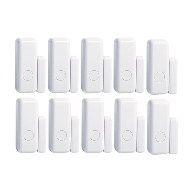 Mini Wireless Magnetic Door, Window Sensor Home for Alarm System App Notification Alerts Window Sensor Detector ,Consistent Performance