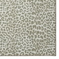 thumbnail image 3 of Safari Beige and Ivory Leopard Animal Print 3' x 5' Non-Skid Area Rug, 3 of 9
