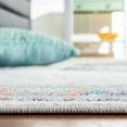 thumbnail image 4 of SAFAVIEH Phoenix Damian Medallion Area Rug, Ivory/Blue, 8' x 10', 4 of 8