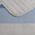 thumbnail image 3 of Nautica - King Quilt Set, Cotton Reversible Bedding with Matching Shams, Home Decor for All Seasons (Galewood Blue, King), 3 of 10