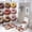 Sugar Delight 3, variant on Bathroom Rugs Sets 4 Piece with Shower Curtain, Sunflower Pattern Printed on Shower Curtain and Bath Mat Set, Great for Master Bath Beach House Modern Home, 72 x 72 inches