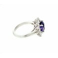thumbnail image 5 of HeartsAndYou 2ct Natural Blue Sapphire & Diamond Ring Halo 100% REAL 14k SOLID White Gold, 5 of 9