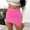01 Hot Pink, variant on Weiqiqre Long Skirts for Women Faux Mini Elastic High Waist Plus Size Pencil Aline Bodycon Vegan Stretch Elegant Skirts
