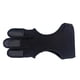 thumbnail image 3 of Guantes de tiro, guantes de tiro con arco de tres dedos Guantes de tiro con arco de tres dedos Accesorios de equipo de protección de tiro con arco Diseño de última generación, 3 of 6