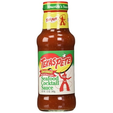 Texas Pete Seafood Cocktail Sauce Bottle, 12 oz - Case of 12