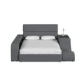 thumbnail image 4 of Picket House Furnishings Booker Side Bookcase in Gray PU, 4 of 7