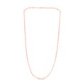 thumbnail image 2 of 14K 16in Rose Gold Polished Mirror Sparkle Chain with Lobster Clasp, 2 of 4