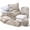 Linen, variant on Virtu College Dorm Room Essentials Complete Set, Twin XL Comforter Set, Dorm Bedding, Twin Xl Bed In a Bag Comforter Set with All Dorm Accessories and Bedding, Grey