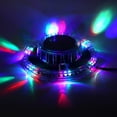 thumbnail image 4 of Luz de escenario RGB de 48 LED para karaoke y fiestas de baile, efecto de discoteca giratorio de 360° para DJ, 4 of 8