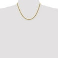 thumbnail image 2 of Real 14kt Yellow Gold 4mm Diamond Cut Rope with Lobster Clasp Chain; 18 inch; for Adults and Teens; for Women and Men, 2 of 5