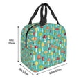 thumbnail image 3 of Vsdgher Mushrooms Lunch Bag, Lunch Box for Women Adult Men, Lunch Tote Insulated Cooler Lunch Container for Work/Office/Picnic/Travel, 3 of 8