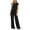 Z_Black, variant on 2 Piece Sets for Women Sawvnm Women's Fashion Two Piece Sets for Women - Solid Color Round-Neck Long Sleeve Top and Pants with Elastic Waist