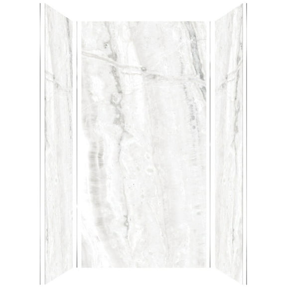 Transolid Twk483696-G Titan 96" High X 48" Wide X 36" Deep High Gloss Shower Wall Kit -