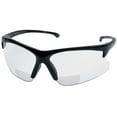 thumbnail image 3 of Olympic Reading Safety Glasses w/ Black Frame Clear Lens 1.5 power Bifocal and Lens Cleaning Bag, 3 of 4