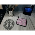 thumbnail image 3 of Carolines Treasures BB7502PTHD Aquarelle Fleurs Roses Rayures Grises Paire de Porte-Pots, 3 of 3