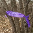 thumbnail image 2 of C.H. Hanson 100 ft. L X 6 in. W Plastic Solid No Hunting No Trespassing Barricade Tape Purple, 2 of 2
