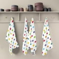 thumbnail image 5 of Kitchen Towels Colored Polka Dots Pattern Cleaning Towel Absorbent Hand Towels Tea Towels for Home Restaurant Dish Clean 28" x 18", 4PCS Washcloth Gift, 5 of 7