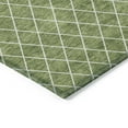 thumbnail image 4 of Addison Rugs Chantille Indoor/Outdoor Transitional Diamonds Green Washable Round Rug, 8' x 8', 4 of 6