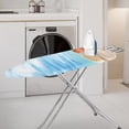 thumbnail image 2 of Renewold Scorch and Stain Resistant Ironing Board Cover Universal Size Ironing Accessories Shell Beach Sea Padding Ironing Board Covers with Elastic Edge, 2 of 5