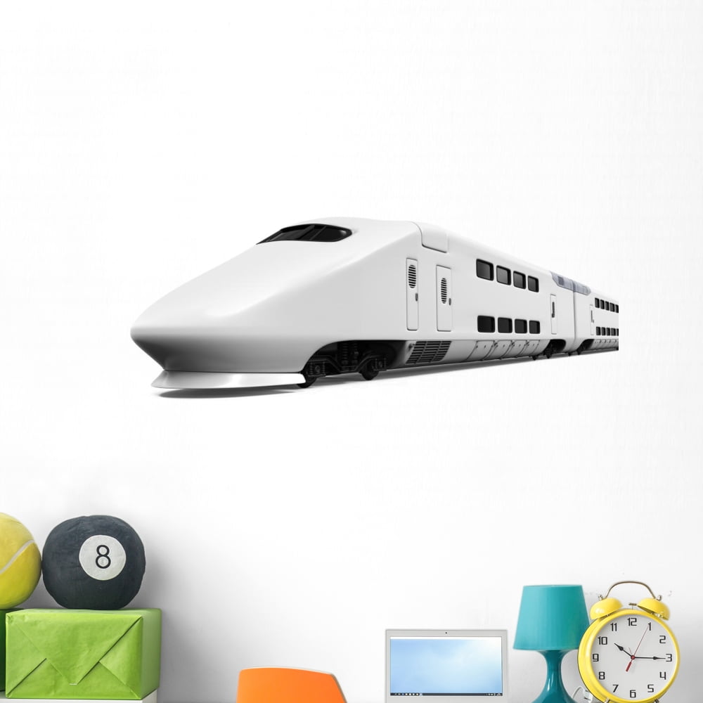 Bullet Train Wall Decal Sticker, Wallmonkeys Peel & Stick Vinyl Graphic ...