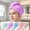 Blue, variant on Txlpkdyx Microfiber Hair Drying Towel,Super Soft Quick Absorbent Hair Wrap Turban with Cute Button,Fast Drying Hair Cap
