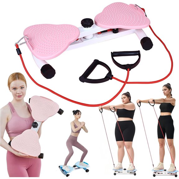 FlexForge Pilates Twister - FlexForge Core Trainer for Full Body Workout, 360° Adjustable AB Waist Twister Machine - Burns Calories More Effectively Than Traditional Twisters