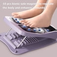 thumbnail image 4 of Graflsoa 9-Level Adjustable Slant Board with Anti-Slip Surface, Magnetic Massage, and Purple Finish for Leg Stretching, 4 of 7