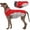 Red, variant on Dog Winter Coat Warm Reflective Dog Jacket Dog Cold Weather Coats for Small Medium Large Dogs