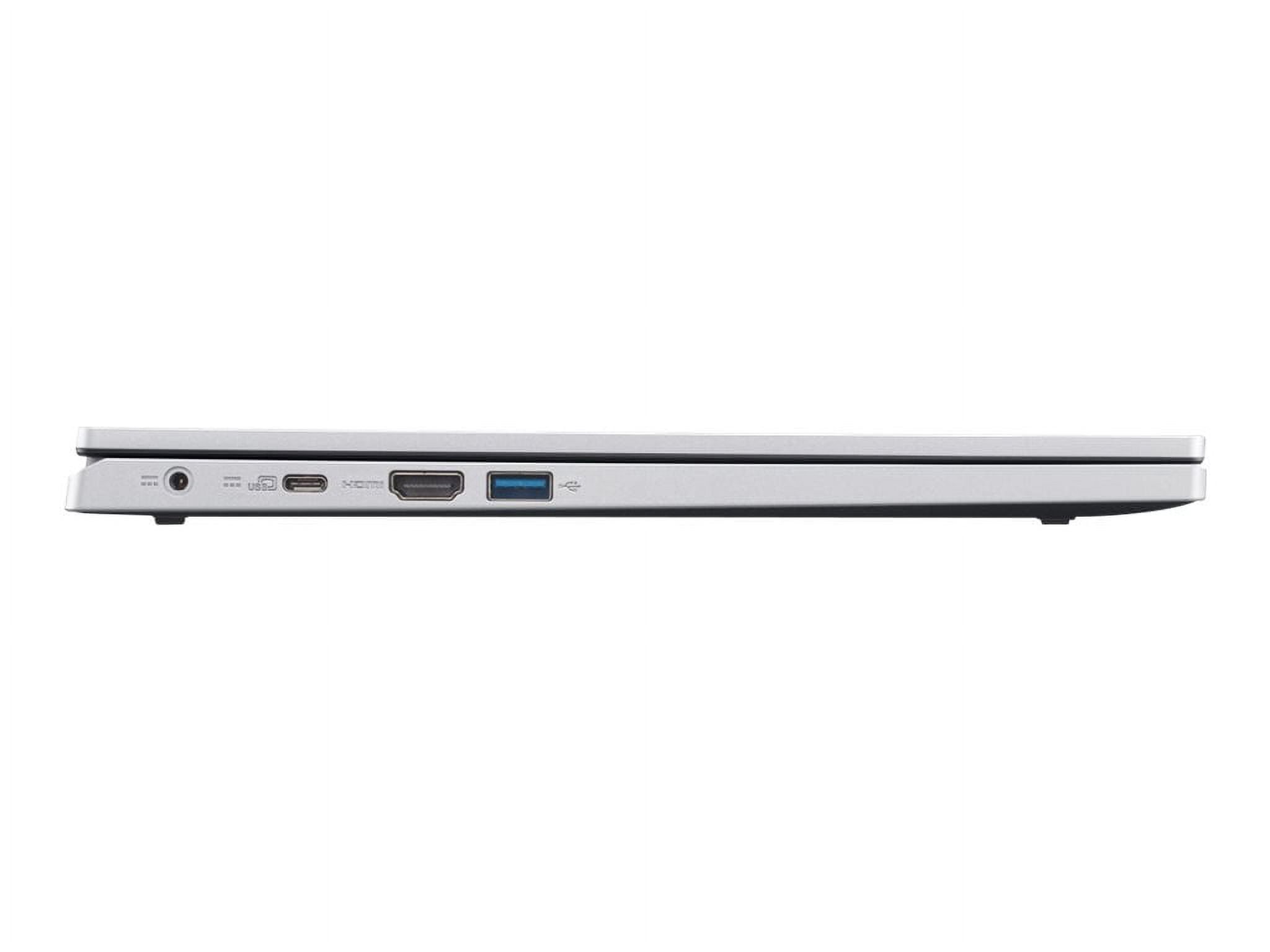 Acer Aspire 3 15 A315-24P - AMD Ryzen 3 - 7320U / up to 4.1 GHz - Win 11 Home in S mode - Radeon 610M - 8 GB RAM - 128 GB SSD - 15.6" IPS 1920 x 1080 (Full HD) - Wi-Fi 6 - pure silver - kbd: US Intl
