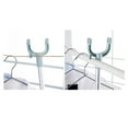 thumbnail image 3 of Fourche à Vêtements Réglable Tiges Rétractables Fourche à Vêtements Réglable avec Cintre Tuyau en Aluminium Cintre à Vêtements, 3 of 8