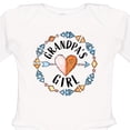 thumbnail image 4 of Inktastic Grandpas Girl- Arrow, Heart, Circle Girls Long Sleeve Baby Bodysuit, 4 of 5