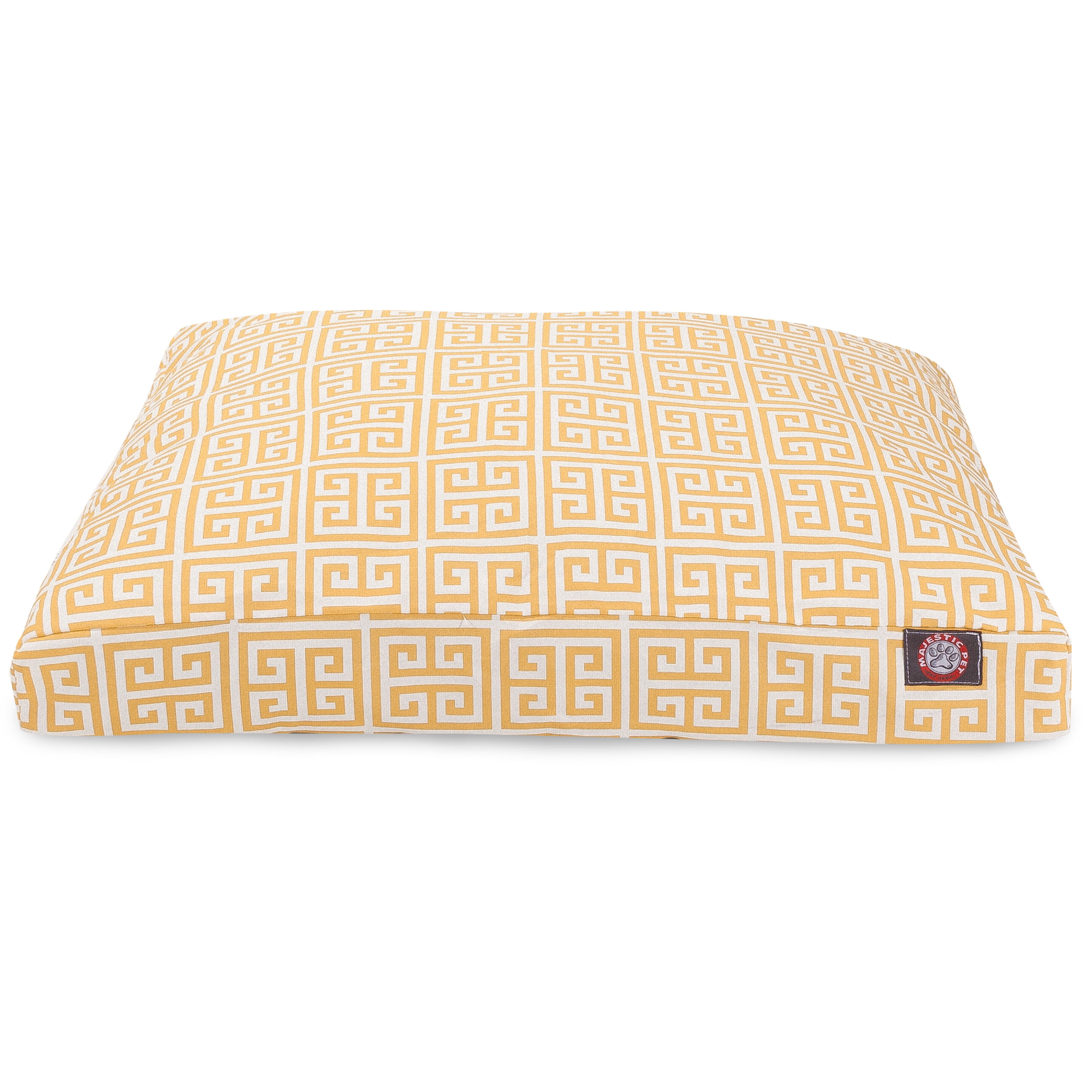 Majestic Pet | Towers Rectangle Pet Bed For Dogs, Removable Cover, Citrus, Medium